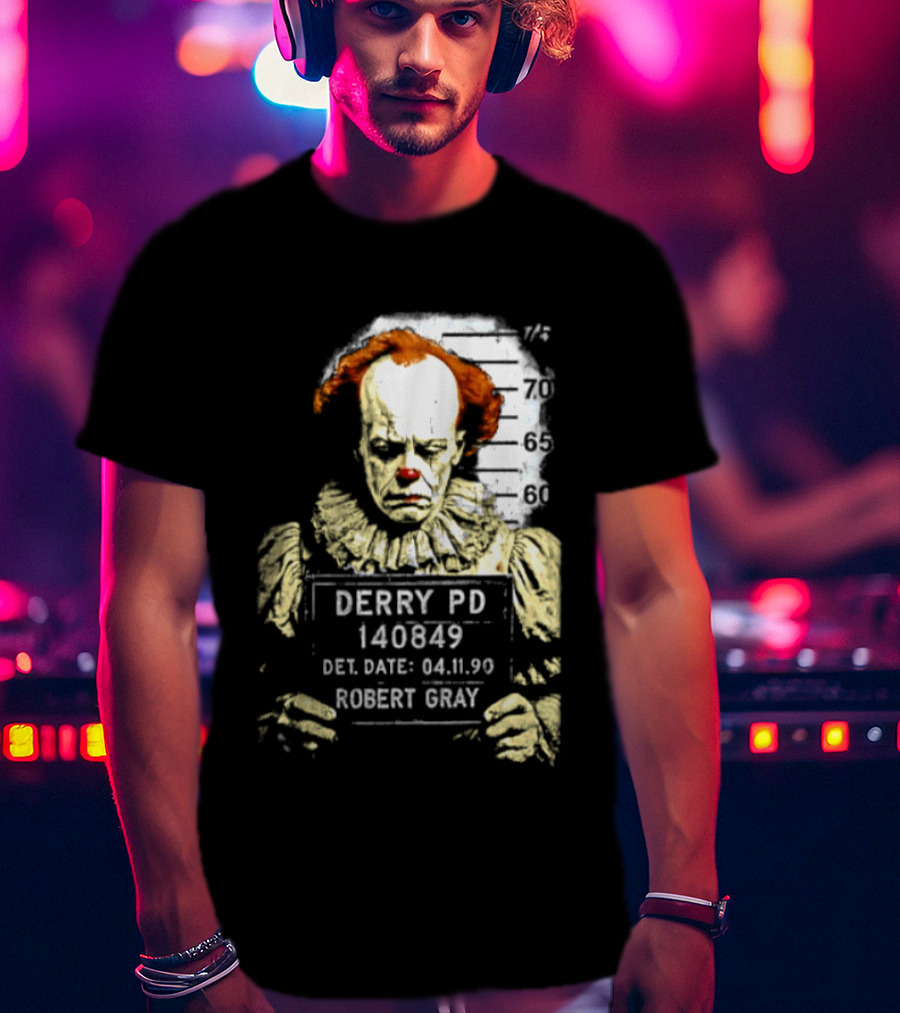 Pennywise Derry PD 140879 Shot Robert Gray April 11 1990 T-Shirt