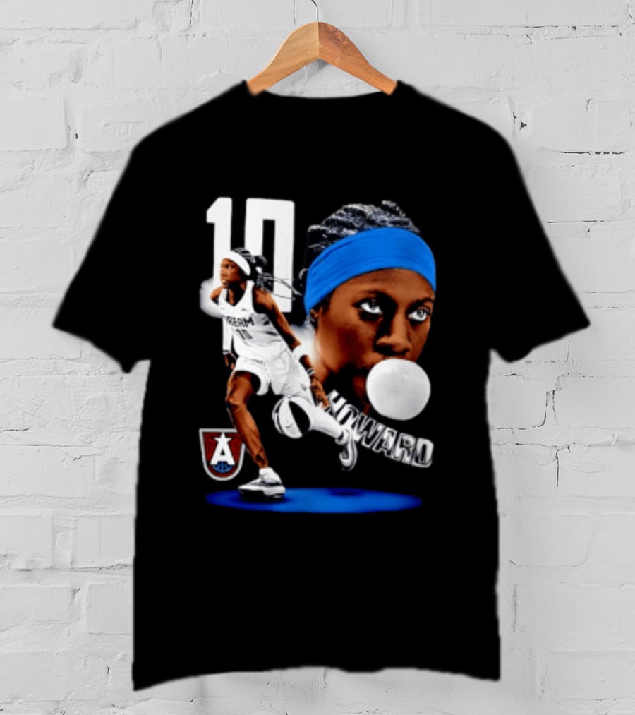 Rhyne Howard 10 Atlanta Dream Dual WNBA Basketball T-Shirt