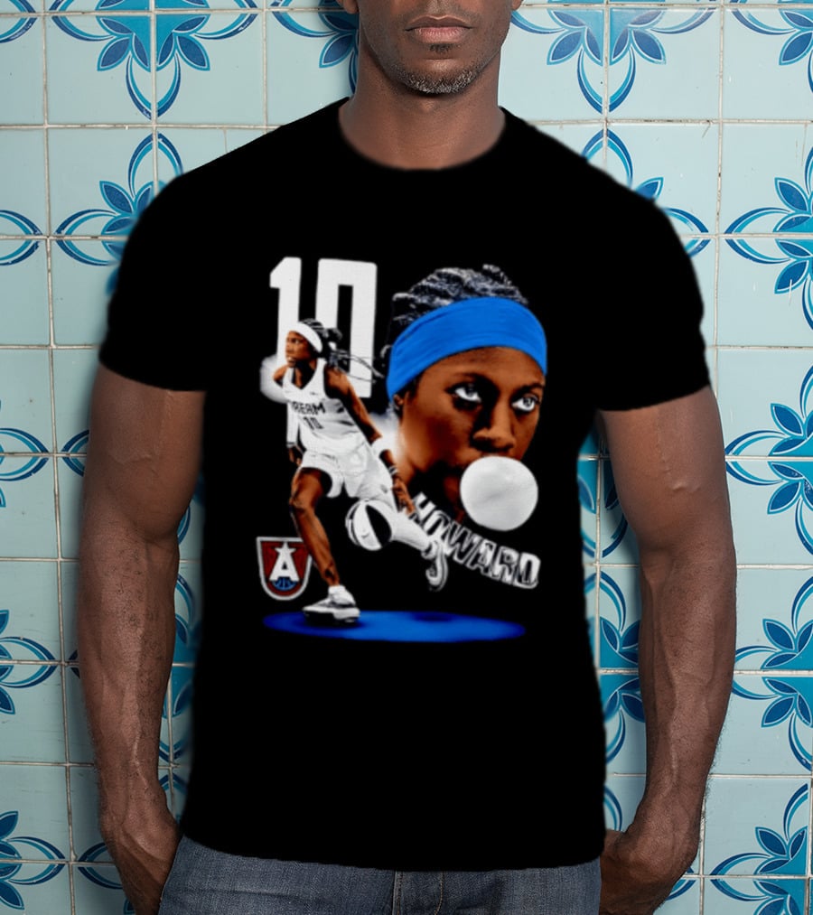 Rhyne Howard 10 Atlanta Dream Dual WNBA Basketball T-Shirt