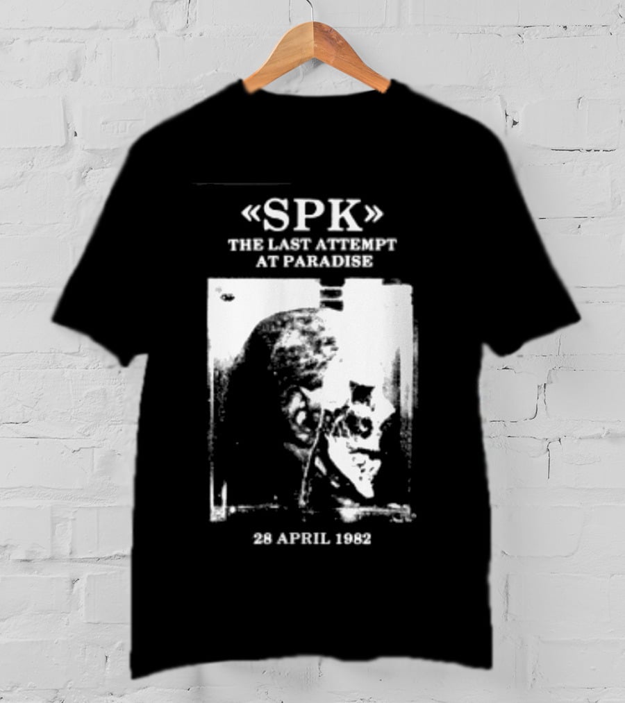 SPK The Last Attempt At Paradise Event 28 April 1982 T-Shirt