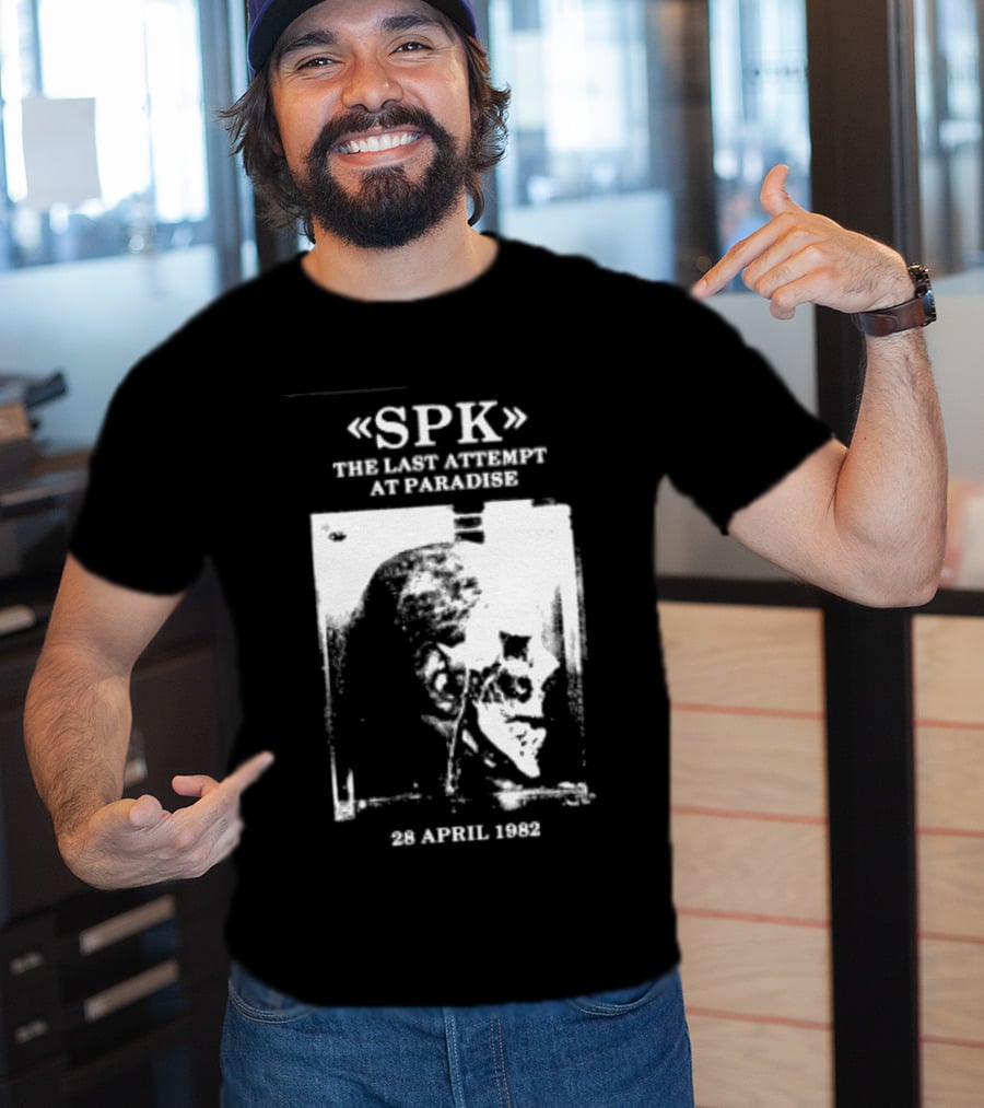 SPK The Last Attempt At Paradise Event 28 April 1982 T-Shirt