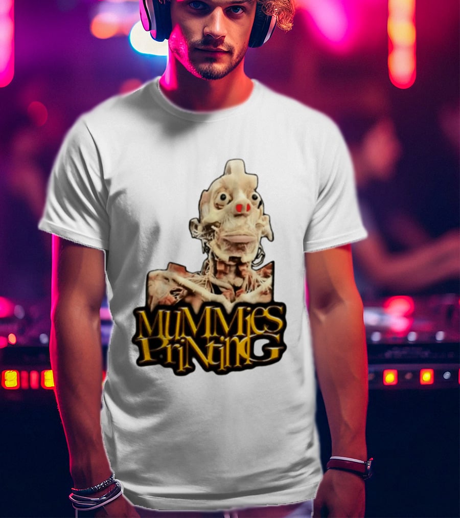 Mummies Printing Mummy Anatomy Skeleton Medical T-Shirt