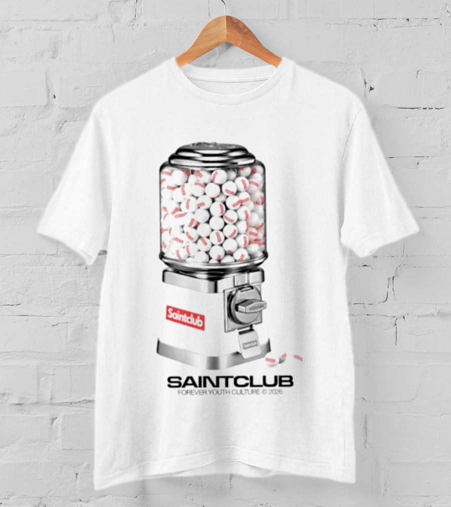 Saintclub Forever Youth Culture Gumball Machine T-Shirt