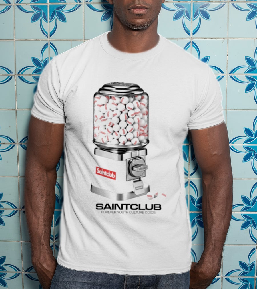 Saintclub Forever Youth Culture Gumball Machine T-Shirt
