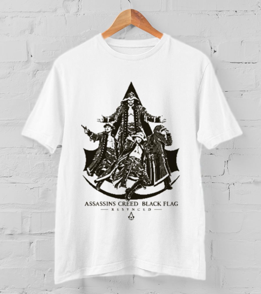 Will Ospreay Assassins Creed Black Flag Resynced AEW T-Shirt