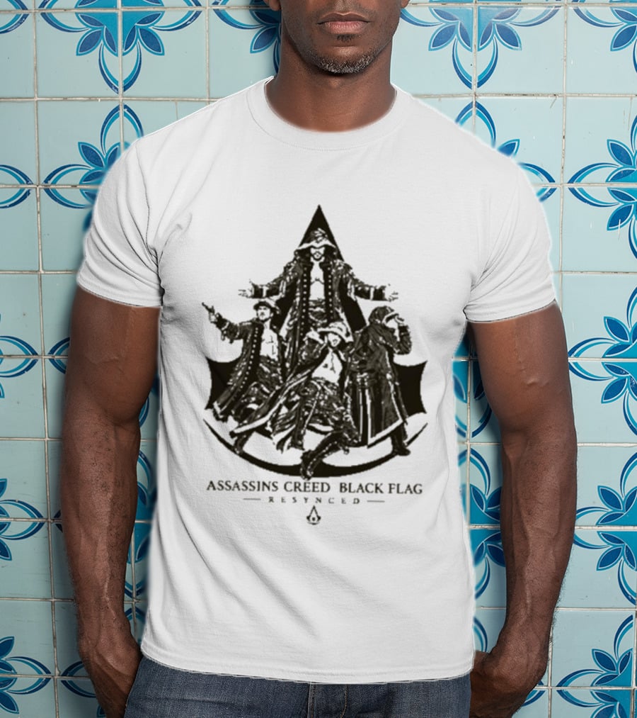 Will Ospreay Assassins Creed Black Flag Resynced AEW T-Shirt