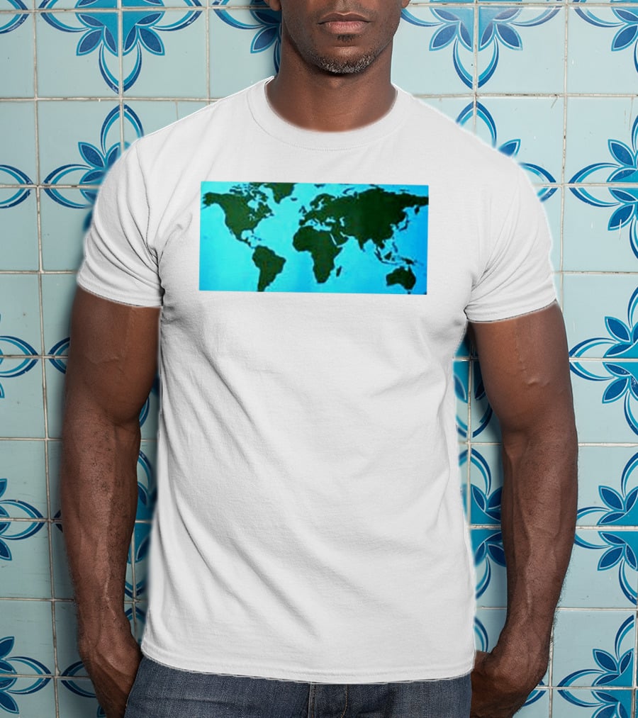 World Map Planet Earth Travel Adventure Journey T-Shirt
