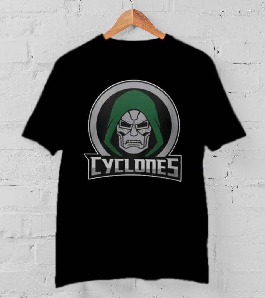 Cincinnati Cyclones Dr. Doom Marvel Hockey Jersey T-Shirt