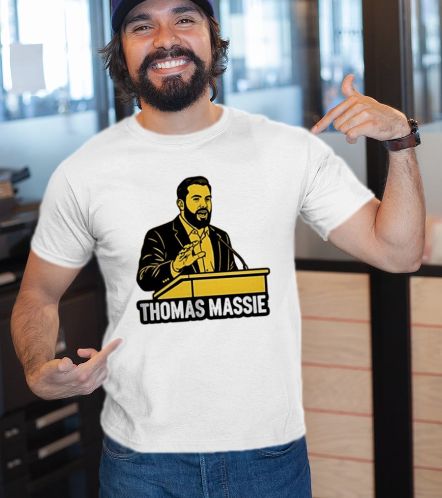 Thomas Massie Speaker Podium T-Shirt