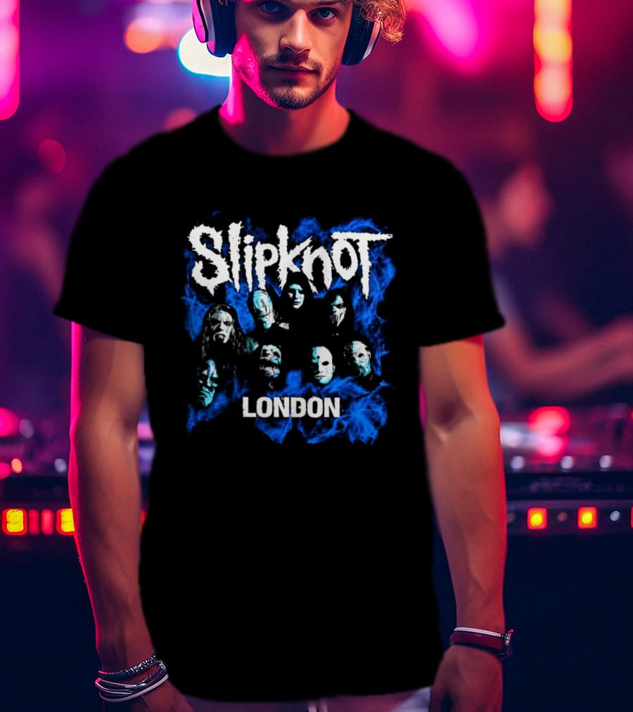 Slipknot London Event 2026 Pop Up Shop Wembley Stadium September 28 2026 T-Shirt