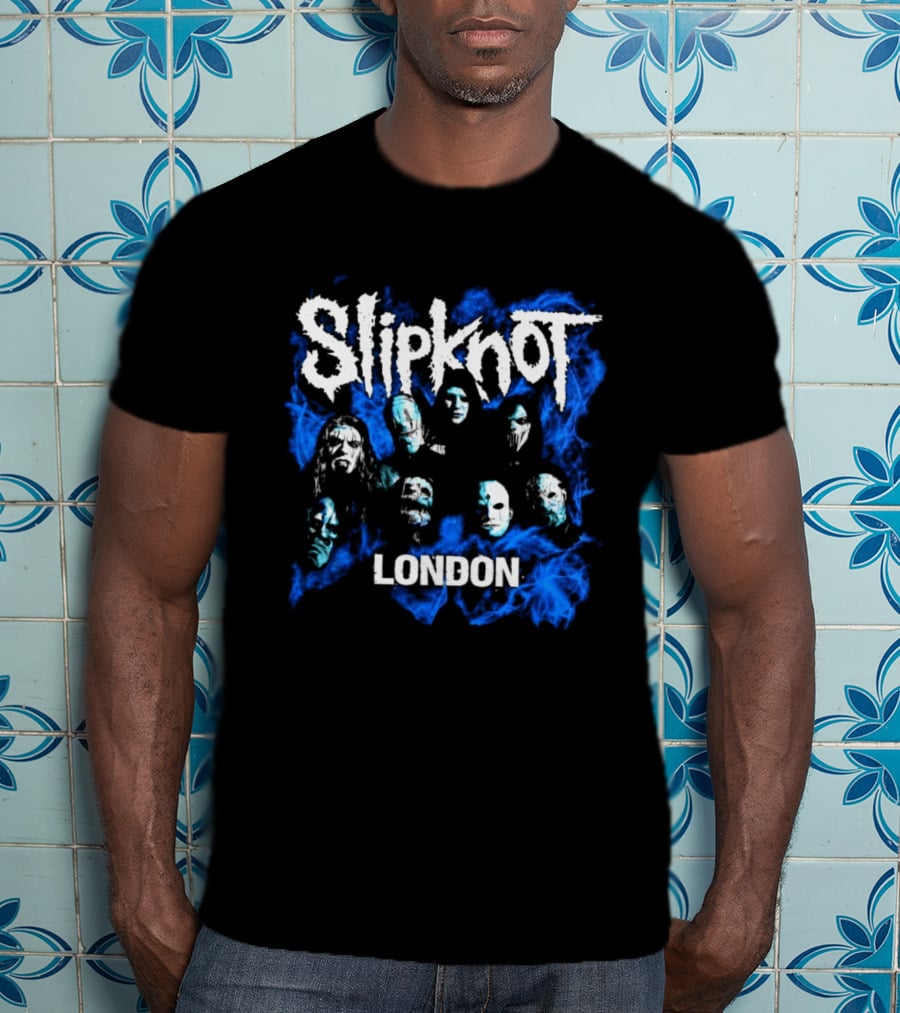Slipknot London Event 2026 Pop Up Shop Wembley Stadium September 28 2026 T-Shirt