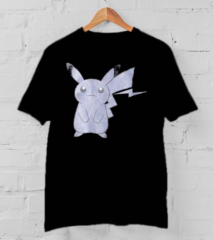 Thunderbolt Project Black Pikachu By Fragment And Pokémon Los Angeles T-Shirt