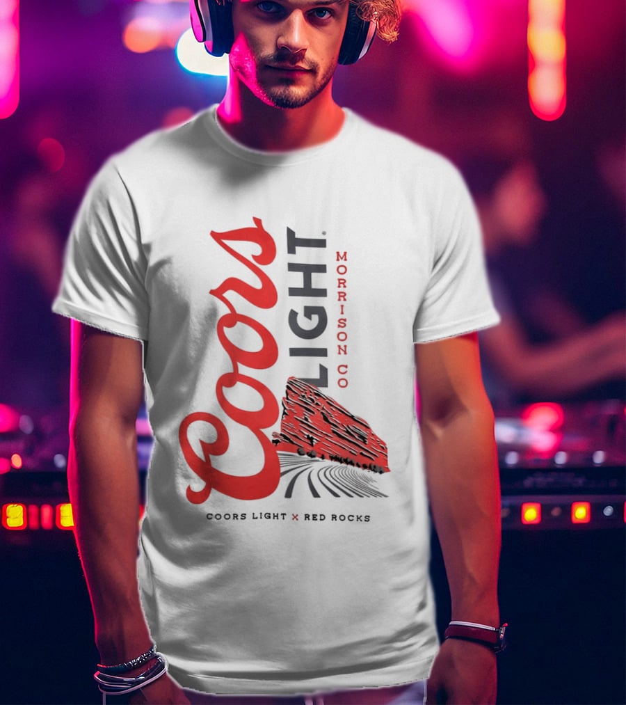 Coors Light Morrison CO Red Rocks 85 Years T-Shirt
