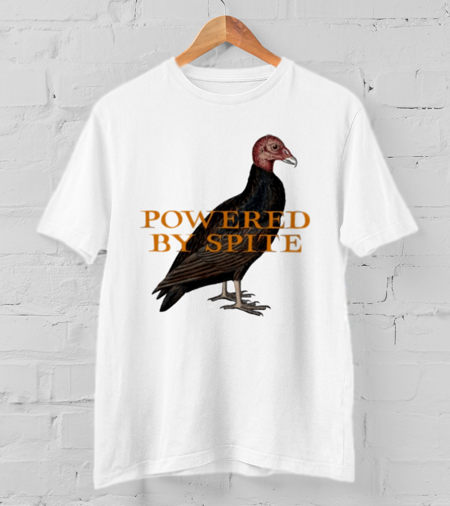 Powered By Spite Turkey Vulture T-Shirt