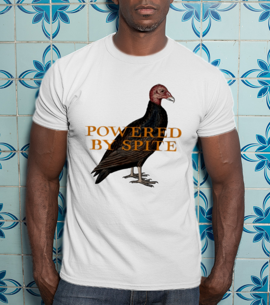 Powered By Spite Turkey Vulture T-Shirt