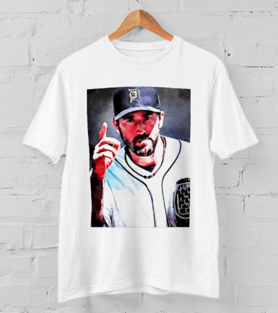 Spencer Torkelson Justin Verlander Detroit Tigers Baseball T-Shirt