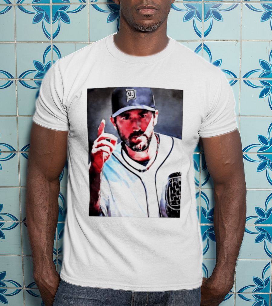Spencer Torkelson Justin Verlander Detroit Tigers Baseball T-Shirt
