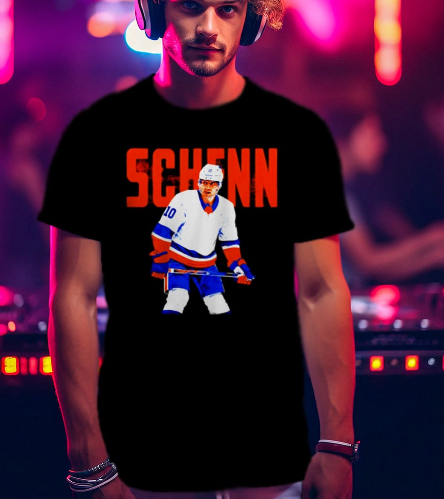 New York Islanders Brayden Schenn Grunge T-Shirt