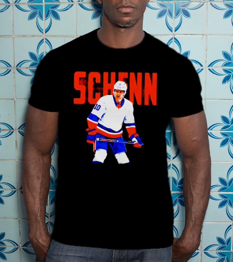New York Islanders Brayden Schenn Grunge T-Shirt