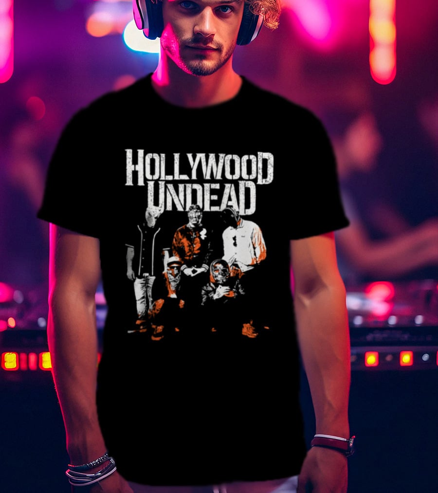 Hollywood Undead Taste Of Chaos 2026 Tour Band Photo T-Shirt
