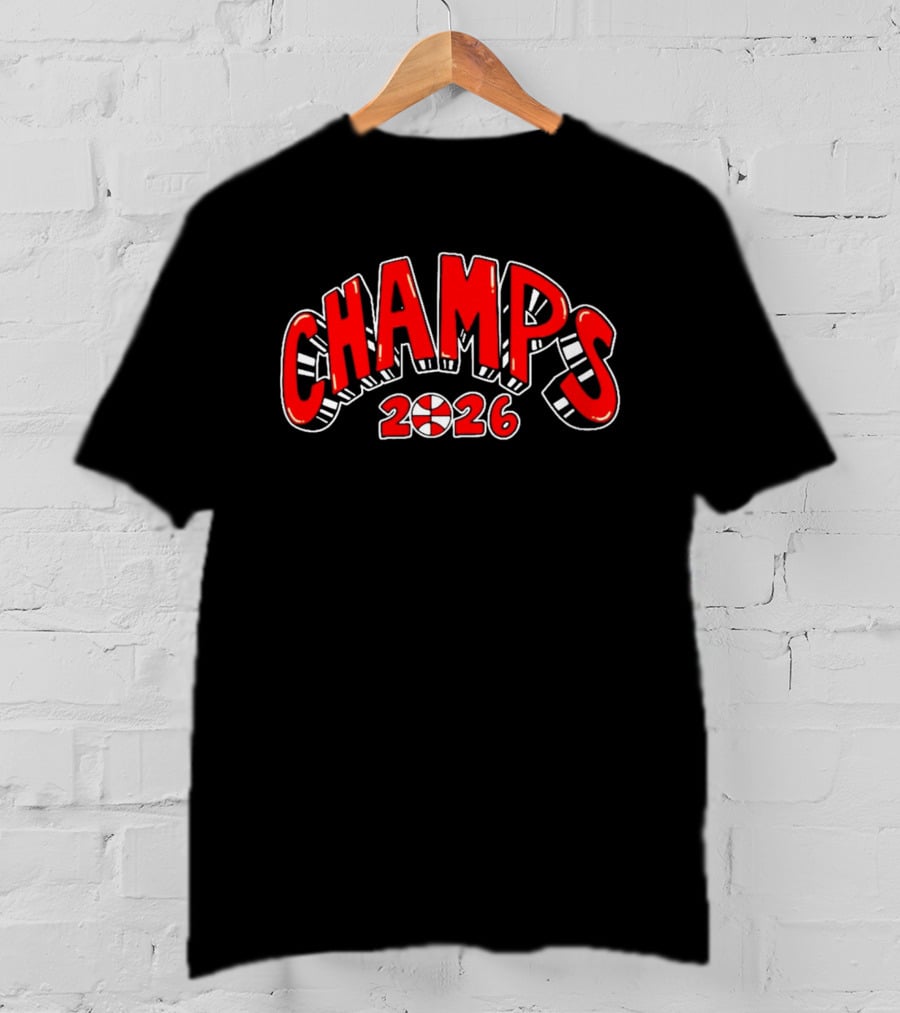 CHAMPS 2026 Basketball T-Shirt