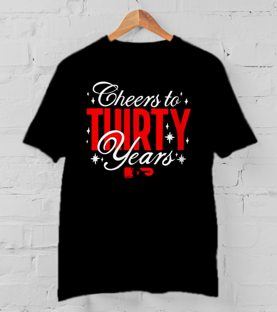 Cheers To Thirty Years Round 21 T-Shirt