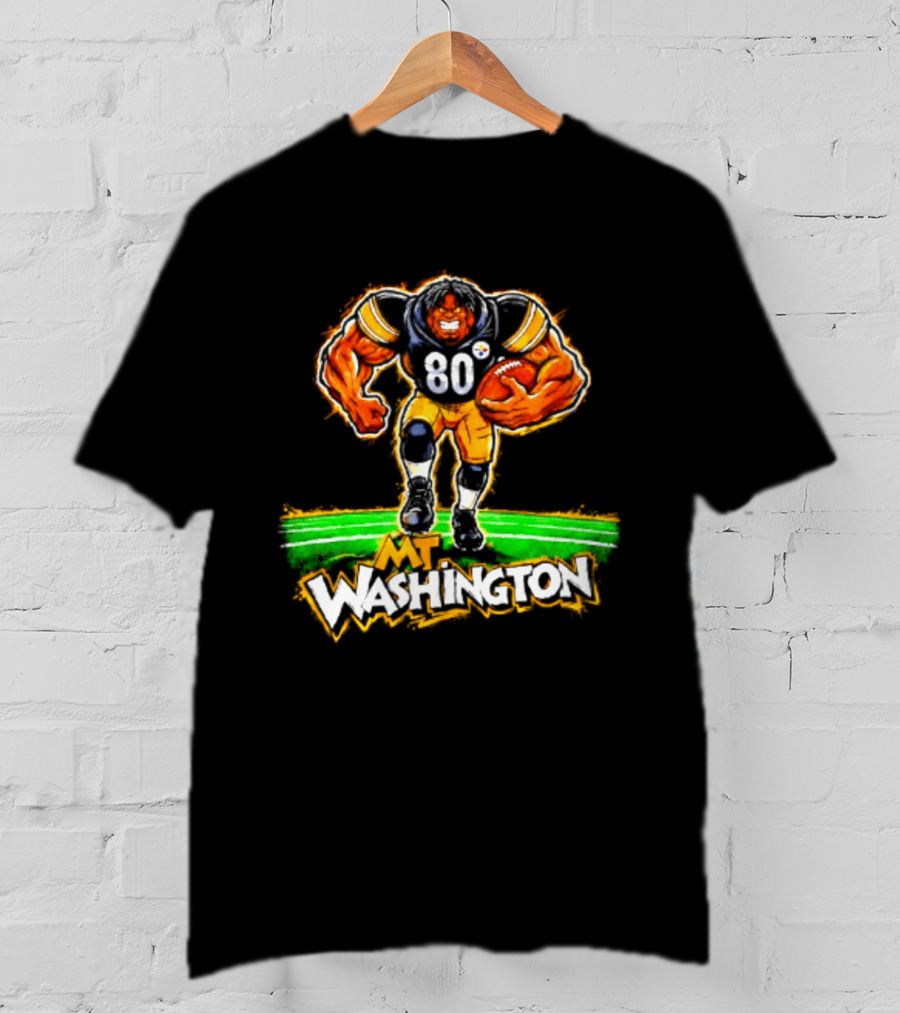Pittsburgh Steelers Darnell Washington No 80 Washington Paint T-Shirt