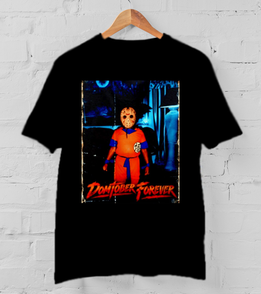 Domtober Forever Jason Voorhees Halloween Fusion T-Shirt