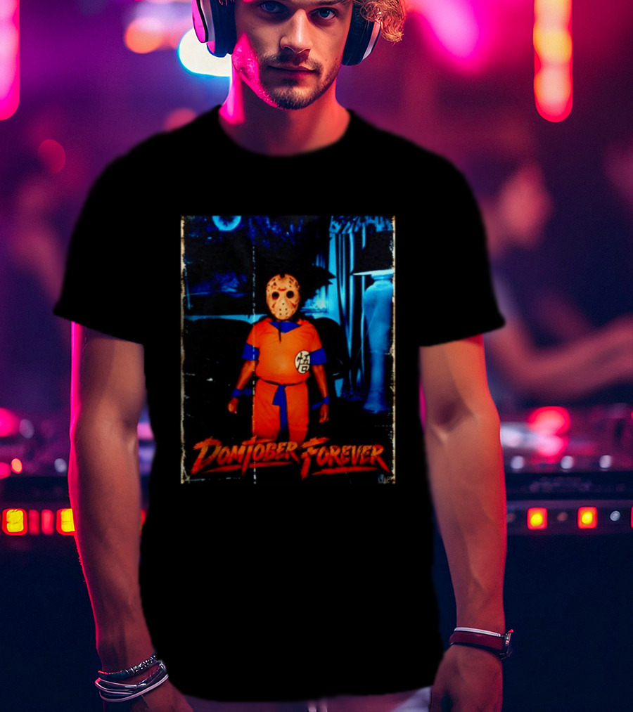 Domtober Forever Jason Voorhees Halloween Fusion T-Shirt