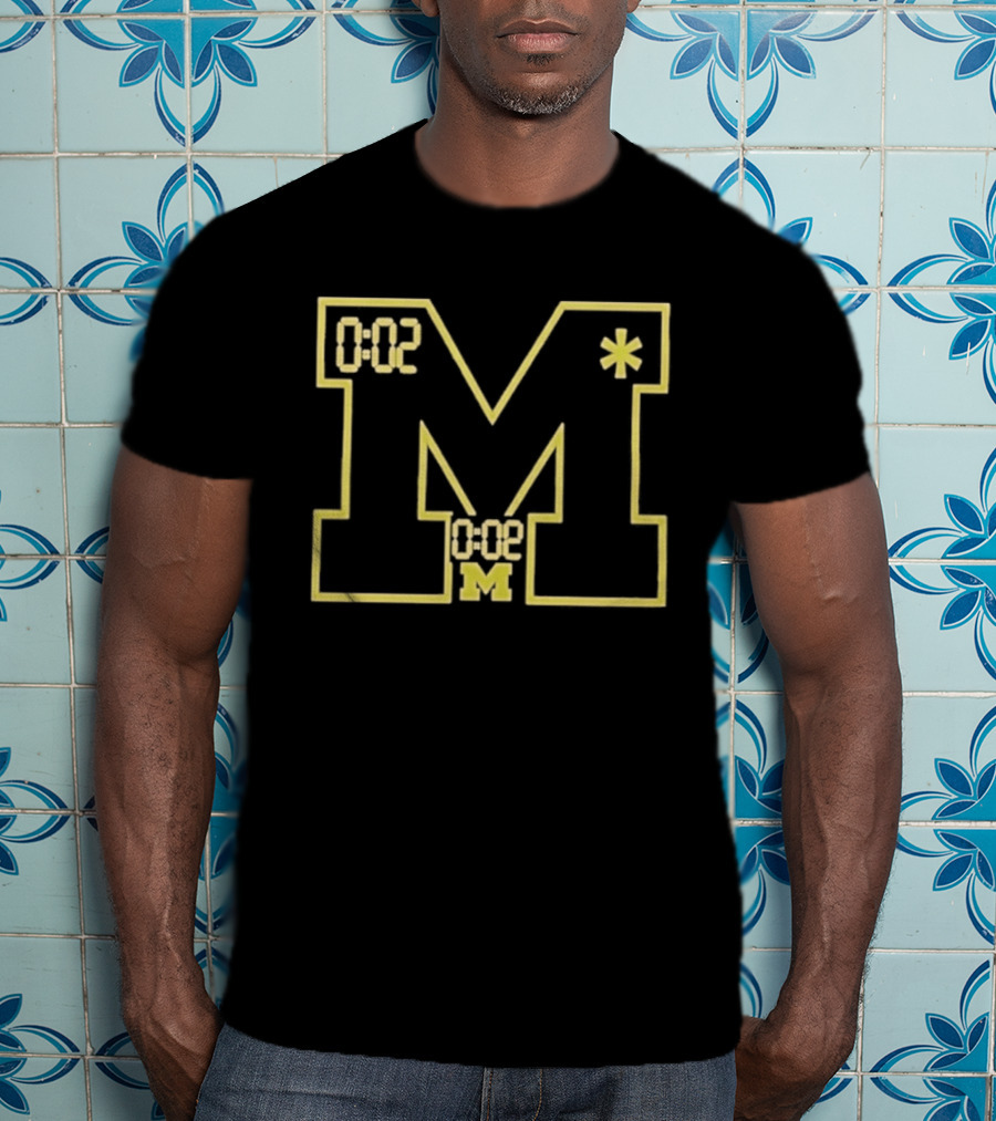 Michigan Wolverines Big Ten Football 002 Asterisk NCAA 2026 T-Shirt