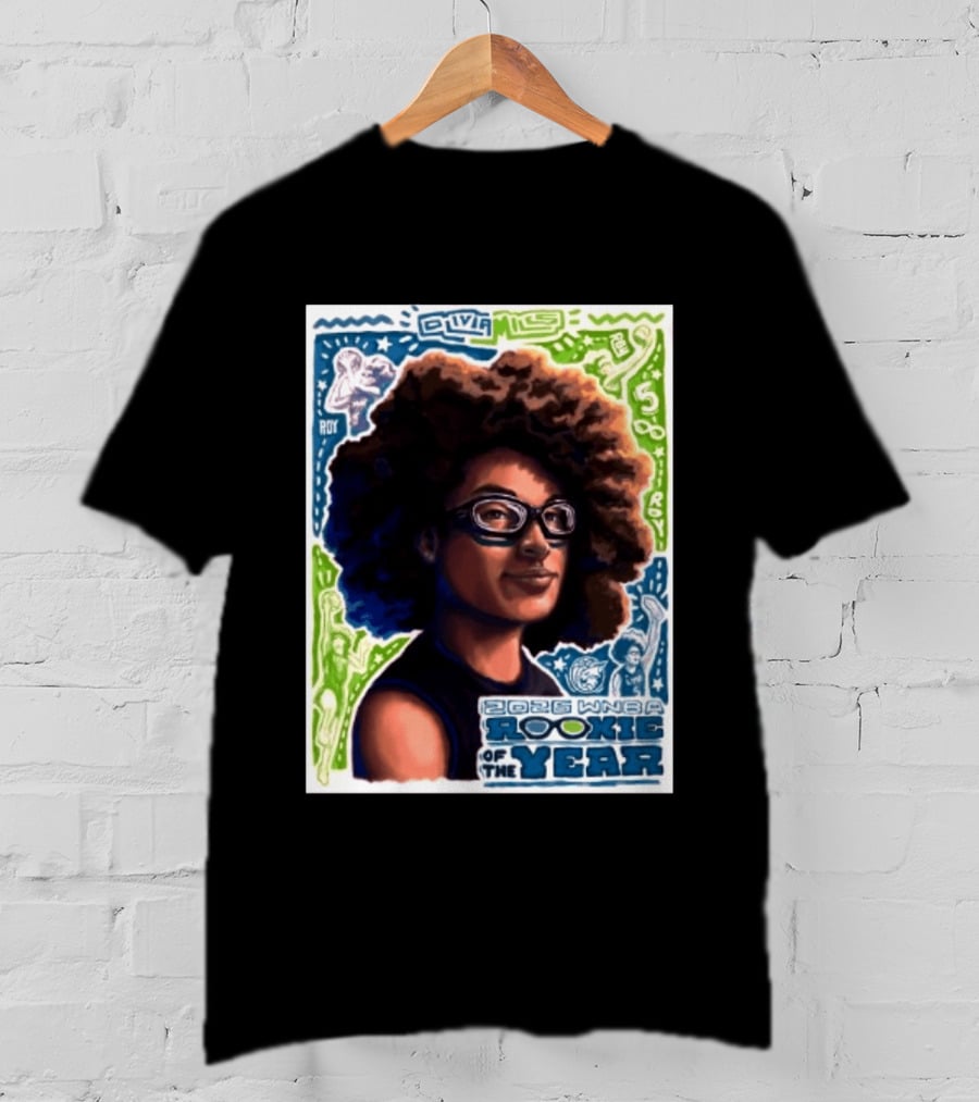 Olivia Miles 2026 WNBA Rookie Of The Year And Kia ROY Honors T-Shirt