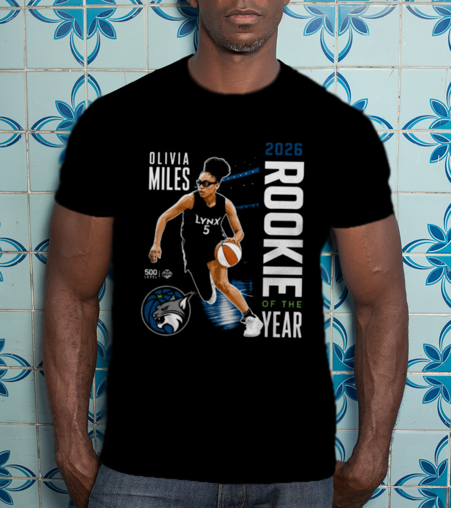Olivia Miles Lynx 2026 Rookie Of The Year Basketball Legend T-Shirt
