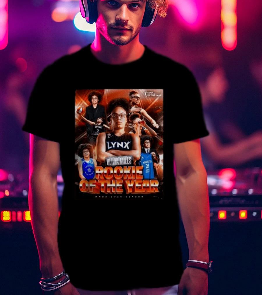 Olivia Miles Rookie Of The Year Lynx WNBA 2026 Season T-Shirt