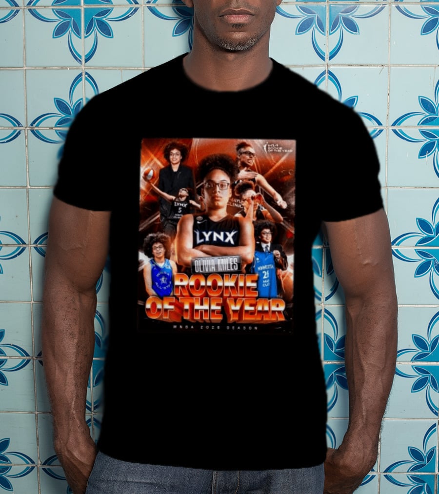 Olivia Miles Rookie Of The Year Lynx WNBA 2026 Season T-Shirt