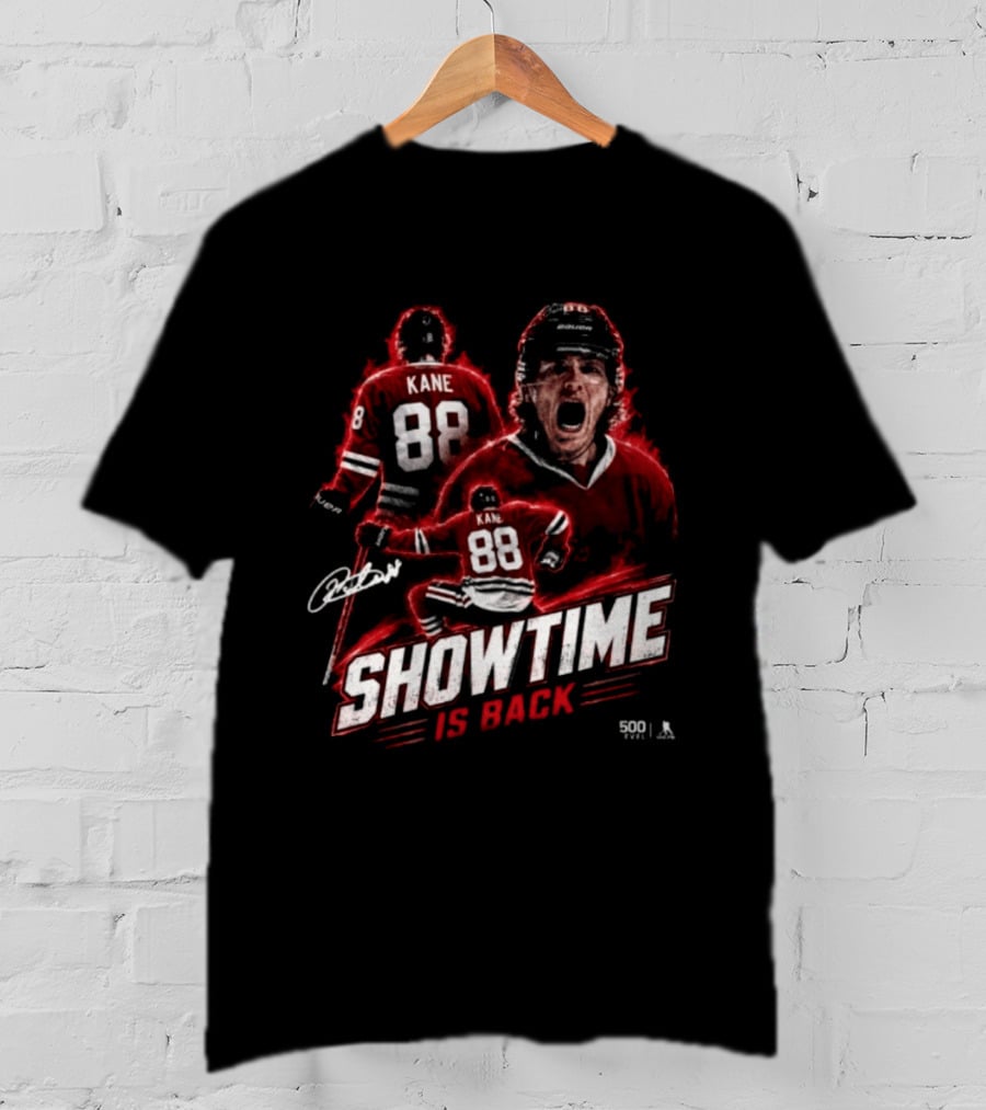 Patrick Kane 88 Showtime Is Back Chicago Trio T-Shirt