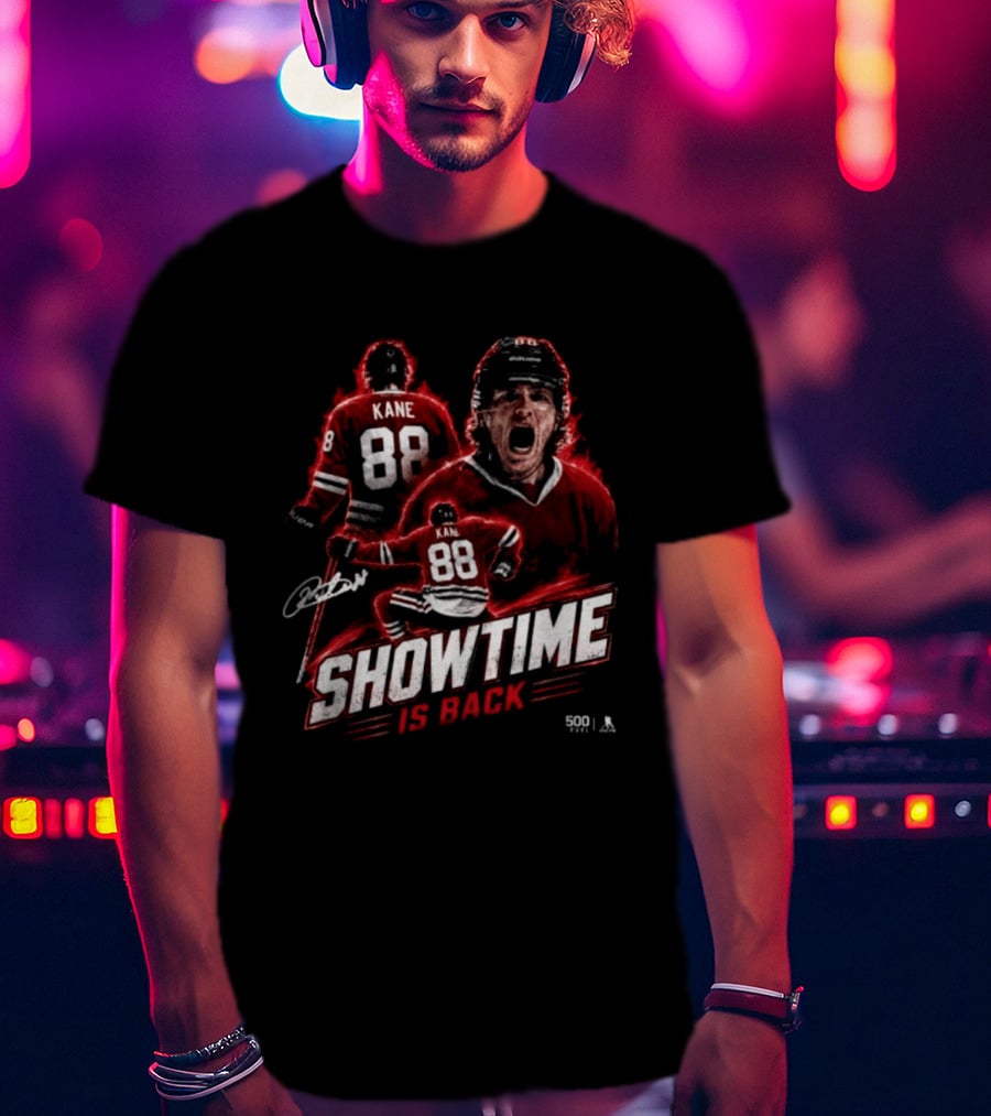 Patrick Kane 88 Showtime Is Back Chicago Trio T-Shirt