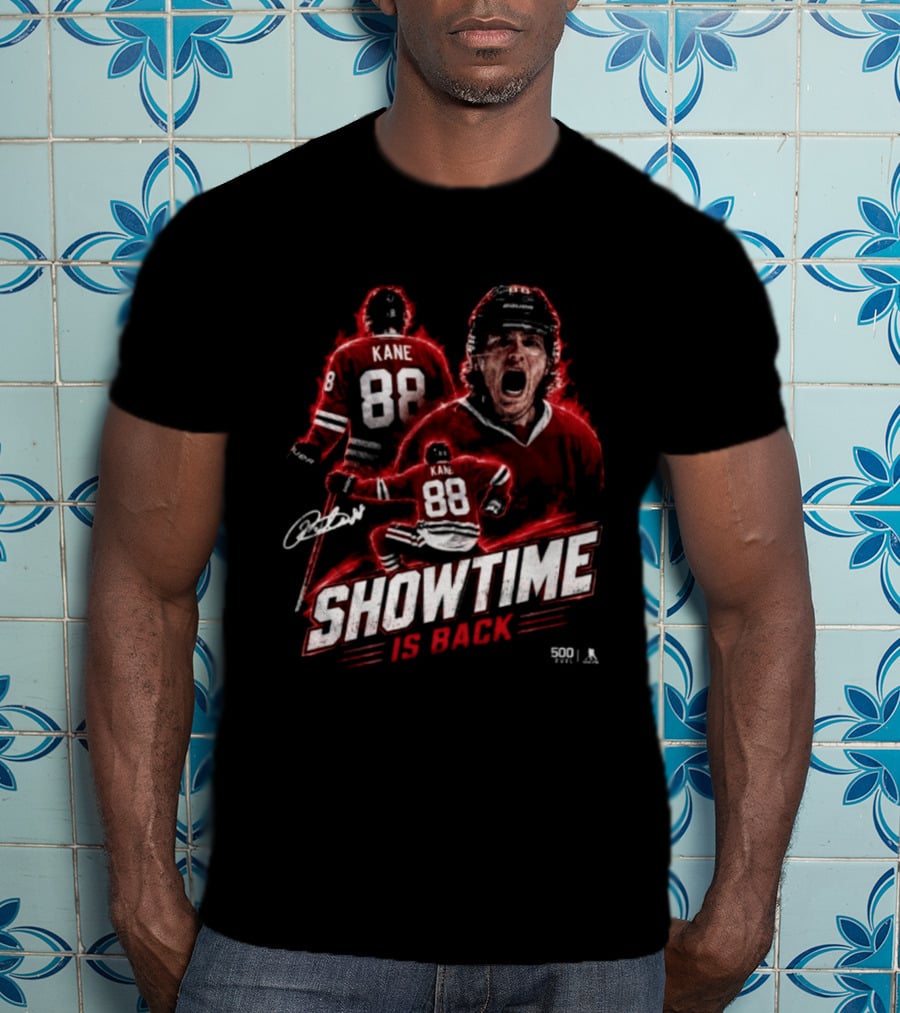 Patrick Kane 88 Showtime Is Back Chicago Trio T-Shirt