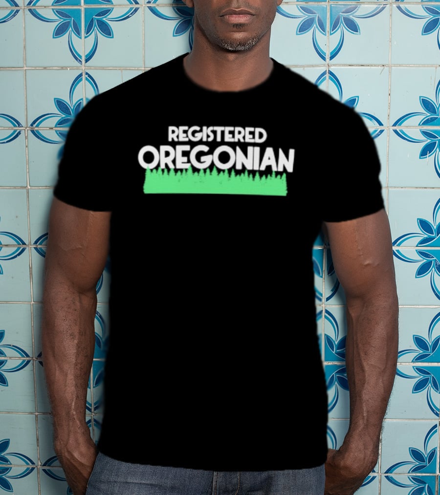 Registered Oregonian Pacific Northwest Oregon T-Shirt