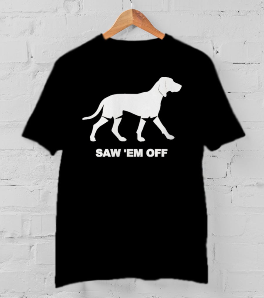 Texas A&M Aggies Saw Em Off Dog NCAA 2026 College Football T-Shirt