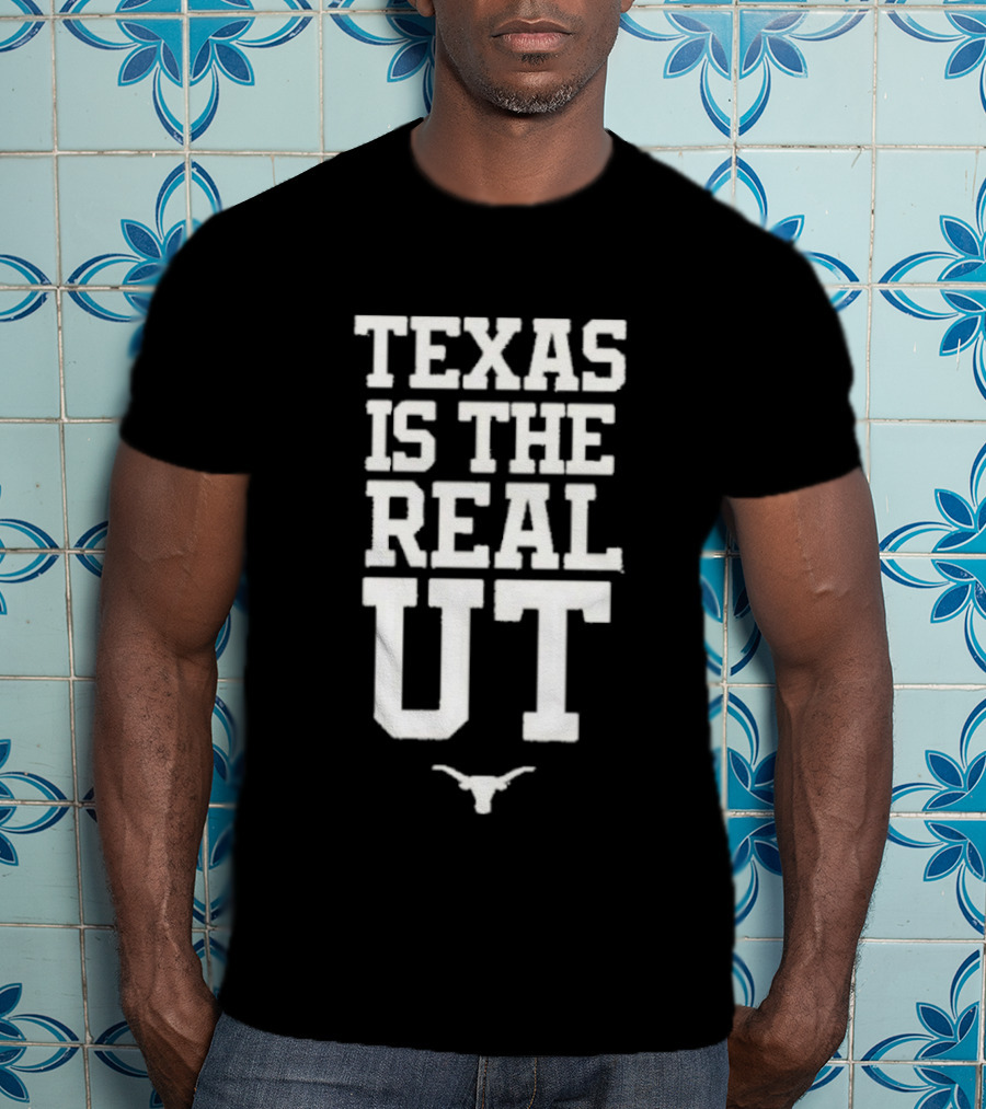 Texas Is The Real UT Longhorns Beat Volunteers Football NCAA 2026 T-Shirt