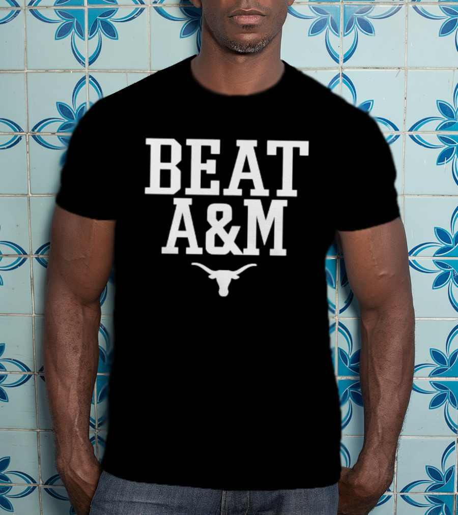 Beat A&M Texas Longhorns Football NCAA 2026 Victory T-Shirt