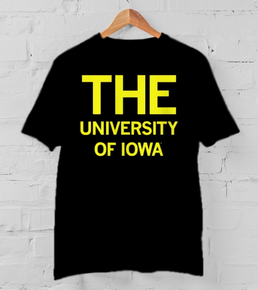 The University Of Iowa Bold Yellow T-Shirt