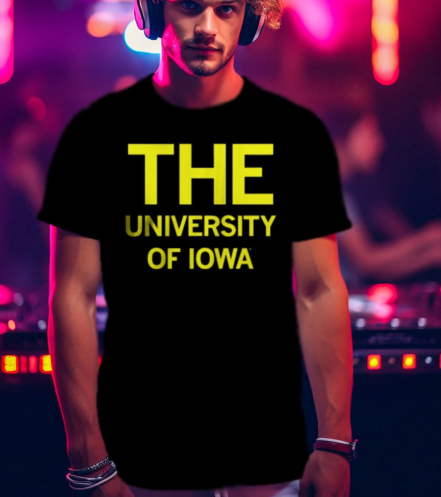 The University Of Iowa Bold Yellow T-Shirt