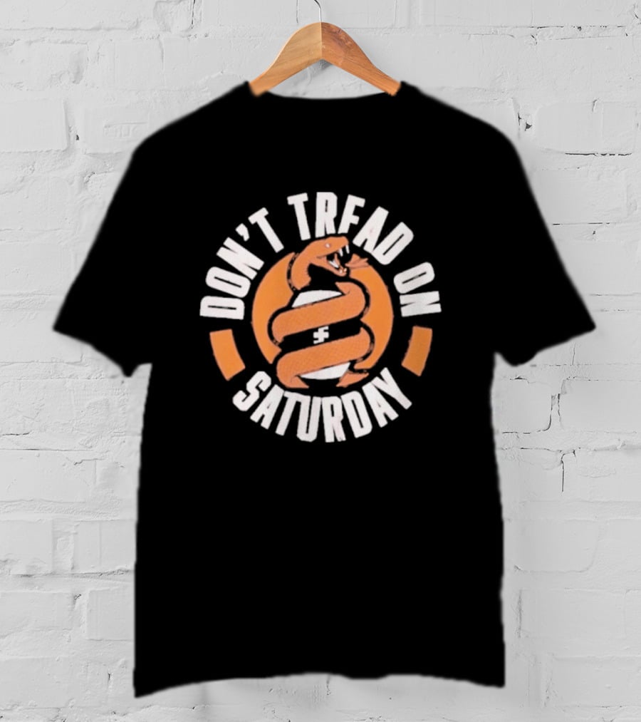 Virginia Tech Hokies Football Don't Tread On Saturday Gametime Spirit T-Shirt