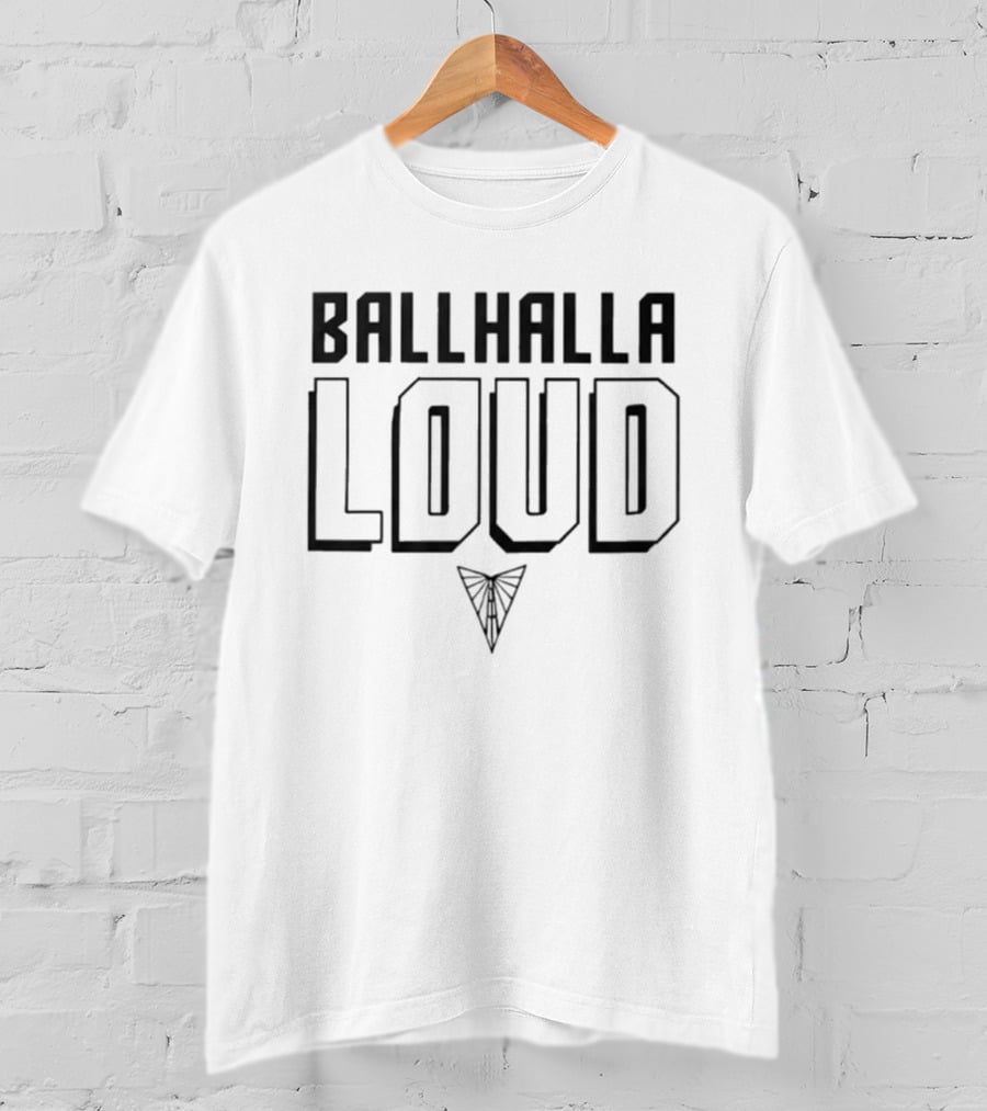 2026 Ballhalla Loud Geometric Fan T-Shirt