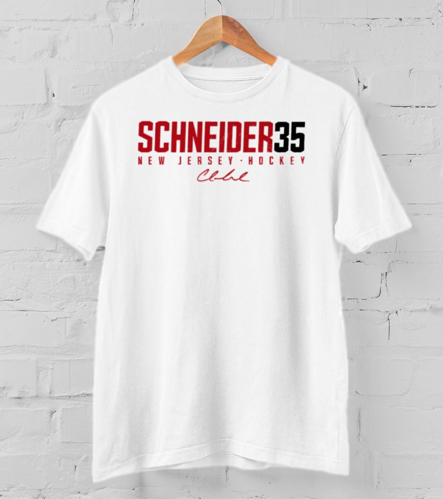 SCHNEIDER 35 New Jersey Hockey Club T-Shirt