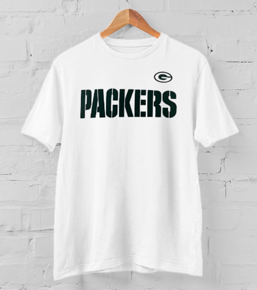 Green Bay Packers G Emblem Established 1919 Two Sided T-Shirt