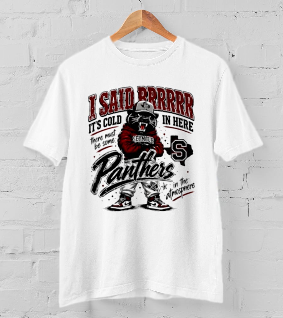 I Said Brrrrr It’s Cold In Here There Must Be Some Panthers In The Atmosphere T-Shirt