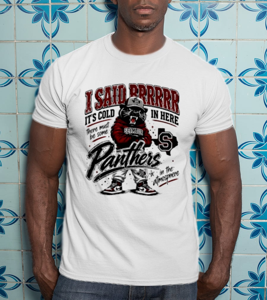 I Said Brrrrr It’s Cold In Here There Must Be Some Panthers In The Atmosphere T-Shirt