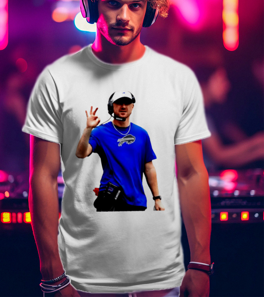 Joe Brady Buffalo Bills Coaching Moments Buffalo T-Shirt